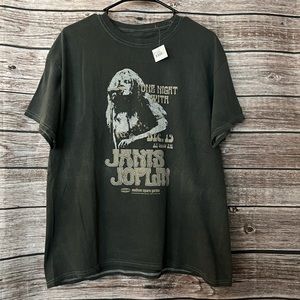 NWT Janis Joplin Graphic Tee Size M/L